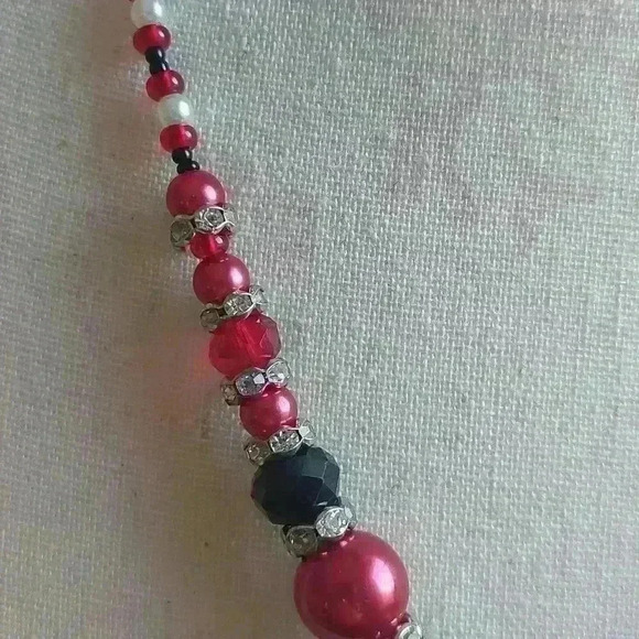 Handmade Lunula Crescent Necklace - Picture 3 of 6